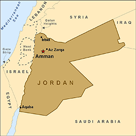 jordan where is it